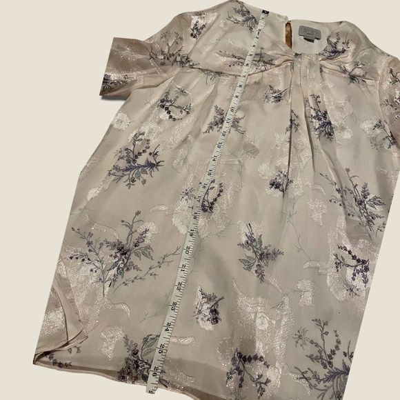 Grey by Jason Wu - Winter Floral Silk Blouse - size 4 - Picture 5 of 15